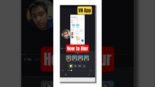 How to Blur in VN App #tutorial #vnvideoeditor #vnapp