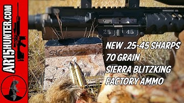 The New .25-45 Sharps 70 Grain Sierra BlitzKing Ammo