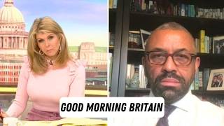 BREAKING NEWS: GMB Fans SLAM 'Biased' Kate Garraway for STEAMROLLING James Cleverly!