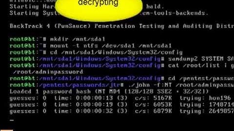 windows 7 password break using Kali and backtrack most easy method