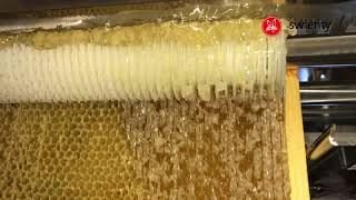 Swienty A/S, Denmark - Easy uncapping machine for honey combs without motor