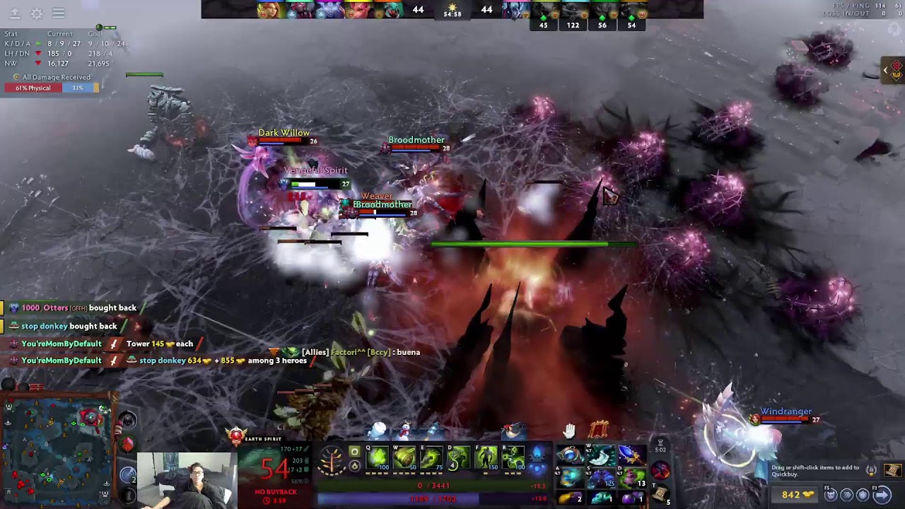 Earth Spirit (Main) practicing | New Patch 7.40b