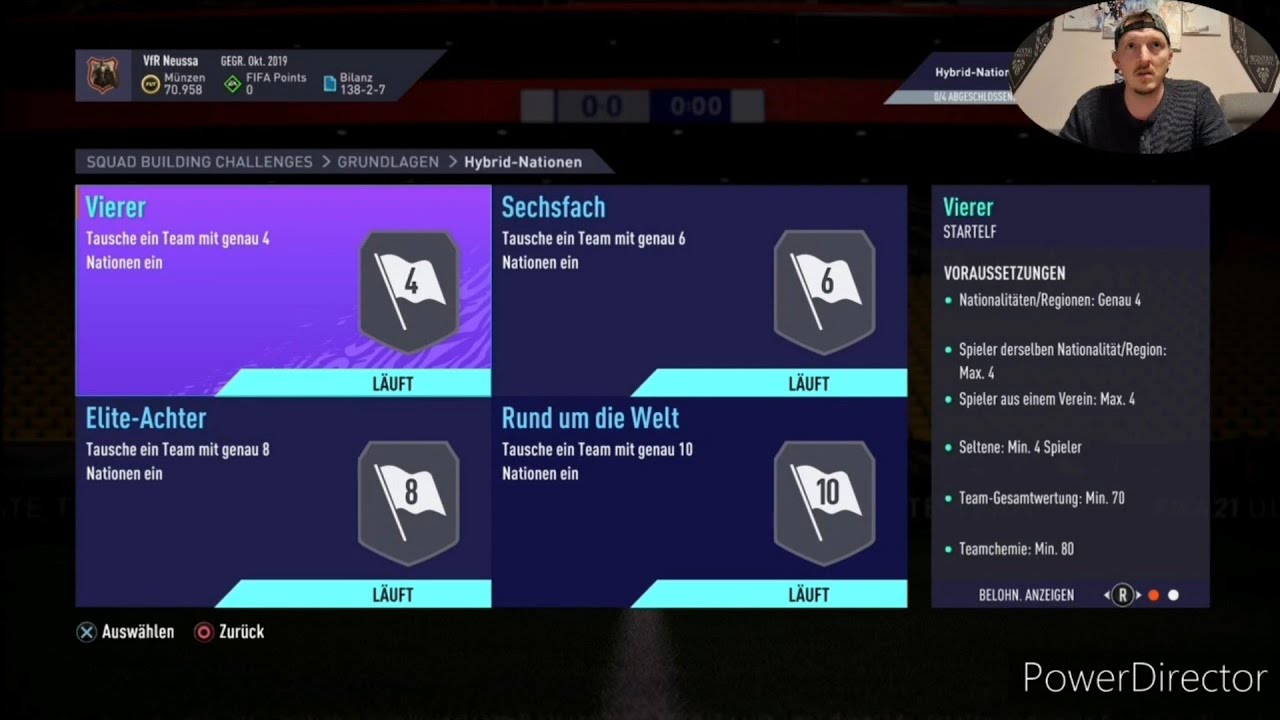 Sbc Rund Um Die Welt Fifa 20 FIFA 21 SBC Hybrid-Nationen, Vierer, Sechsfach, Elite-Achter und Rund
