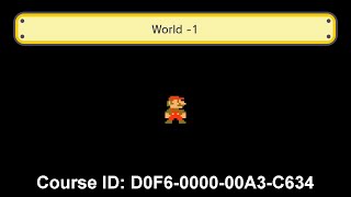 Super Mario Maker: World -1