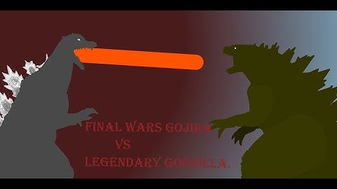 (Pivot Animator) -  | Final Wars Vs Legendary Godzilla }