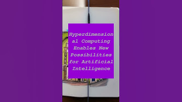 Hyperdimensional Computing Enables New Possibilities for Artificial Intelligence