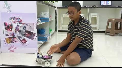 Artificial Intelligence Robotic Car made by Arijeet... #roboticsforkids #codingforkids #arduino