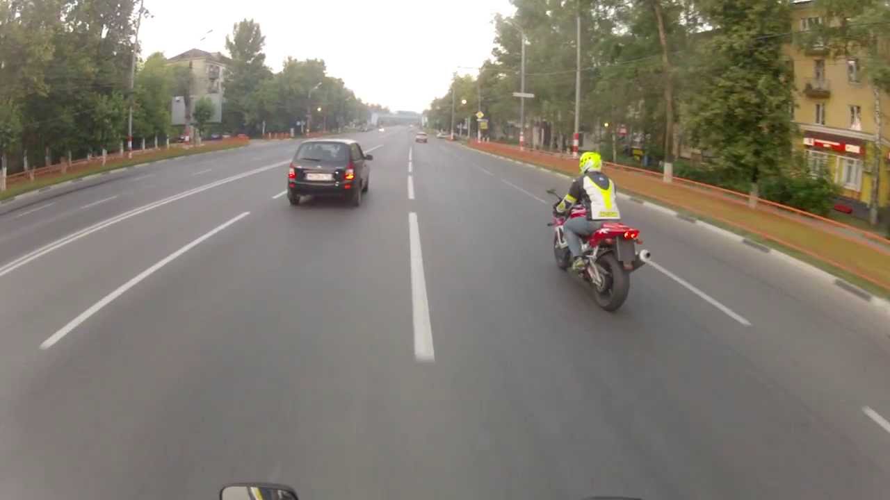 Езда на заднем колесе - YouTube