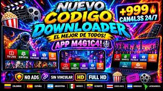 NEW DOWNLOADER CODE "M4G1C4L APP" | L1V3 TV - M0V13S - S3R13S AND MORE! | NO LINKING - NO ADS 🔥🔥🔥 screenshot 1