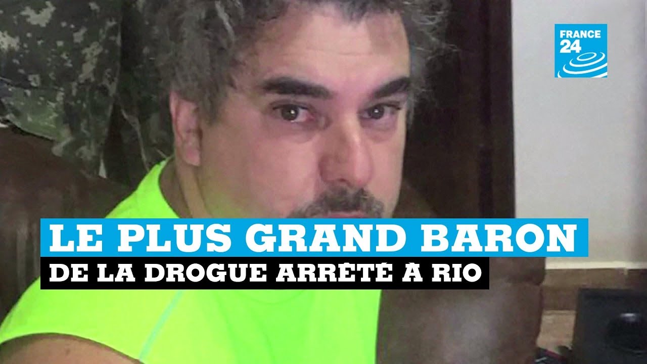 Le Plus Grand Baron De La Drogue Arrete A Rio Youtube