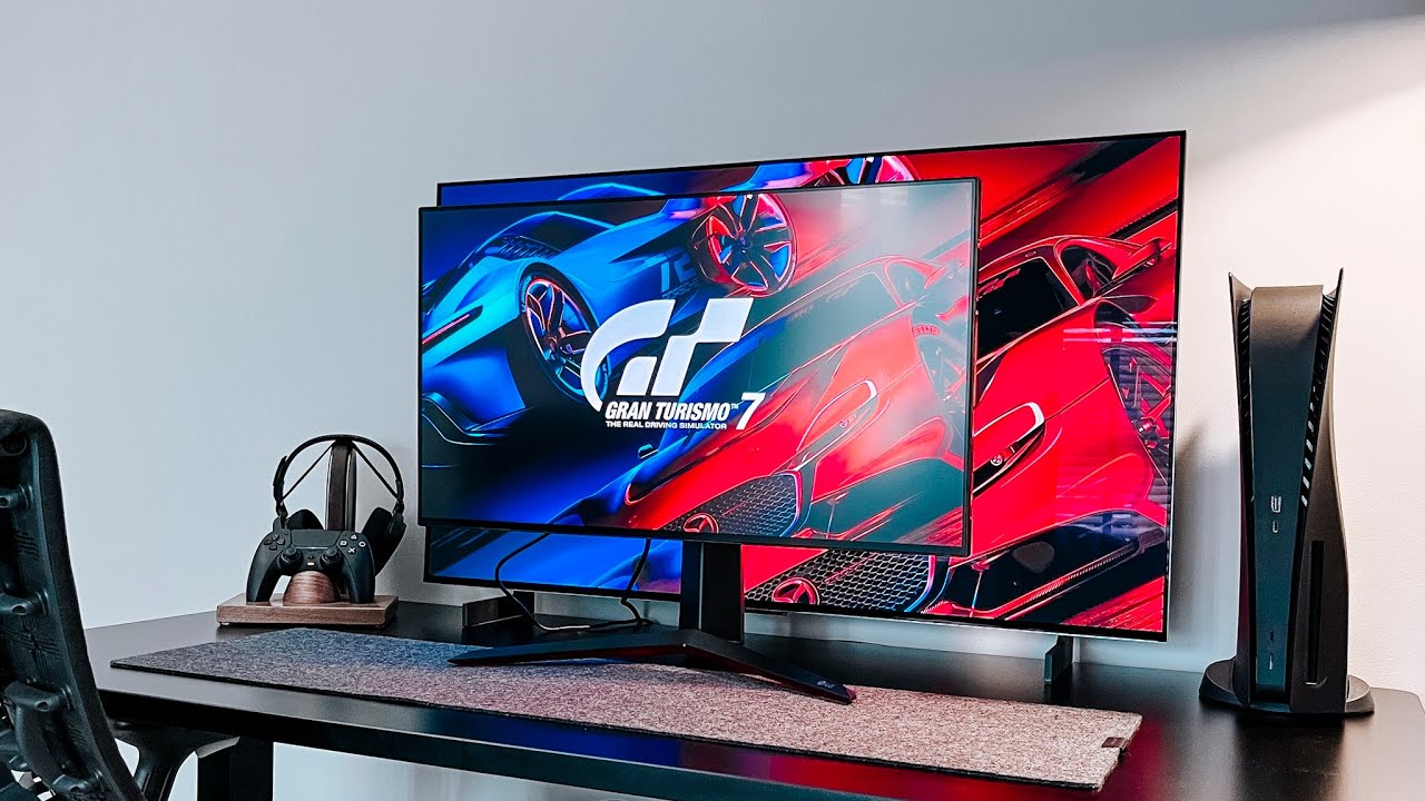 Gaming on LG’s C2 OLED (42”) - Better than a Monitor? vs GP950