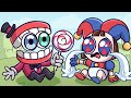 POMNI and CAINE but BABY THE AMAZING DIGITAL CIRCUS Animation // Poppy Playtime Chapter 3 Animation