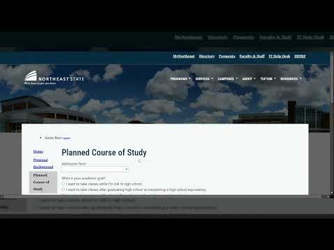 Northeast State Community College Application Video 2025