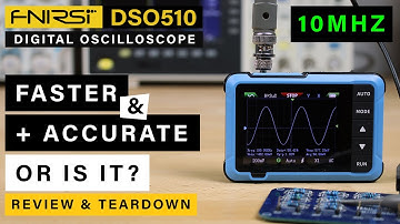 FNIRSI DSO-510  Oscilloscope + SG ⭐ 10Mhz, 48MSa/s  ⭐  14 Waveforms Signal Generator