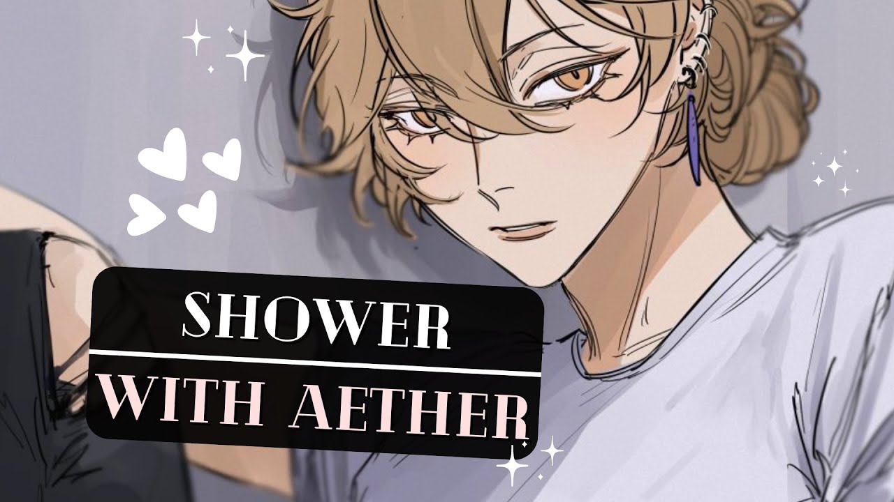 🛑✋ stop studying/working and take a cozy shower with aether 💖 [aether asmr]