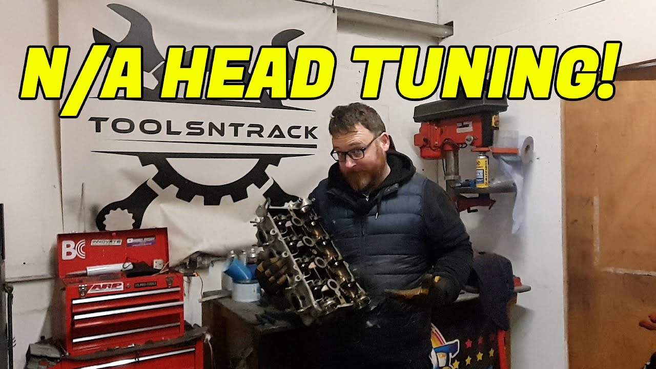 Mazda MX5 BP4W Head Tuning! Ep1