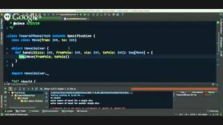Scala Dojo demonstration