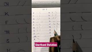#pitmanenglishshorthand #steno #shorthand #outlines #ex1