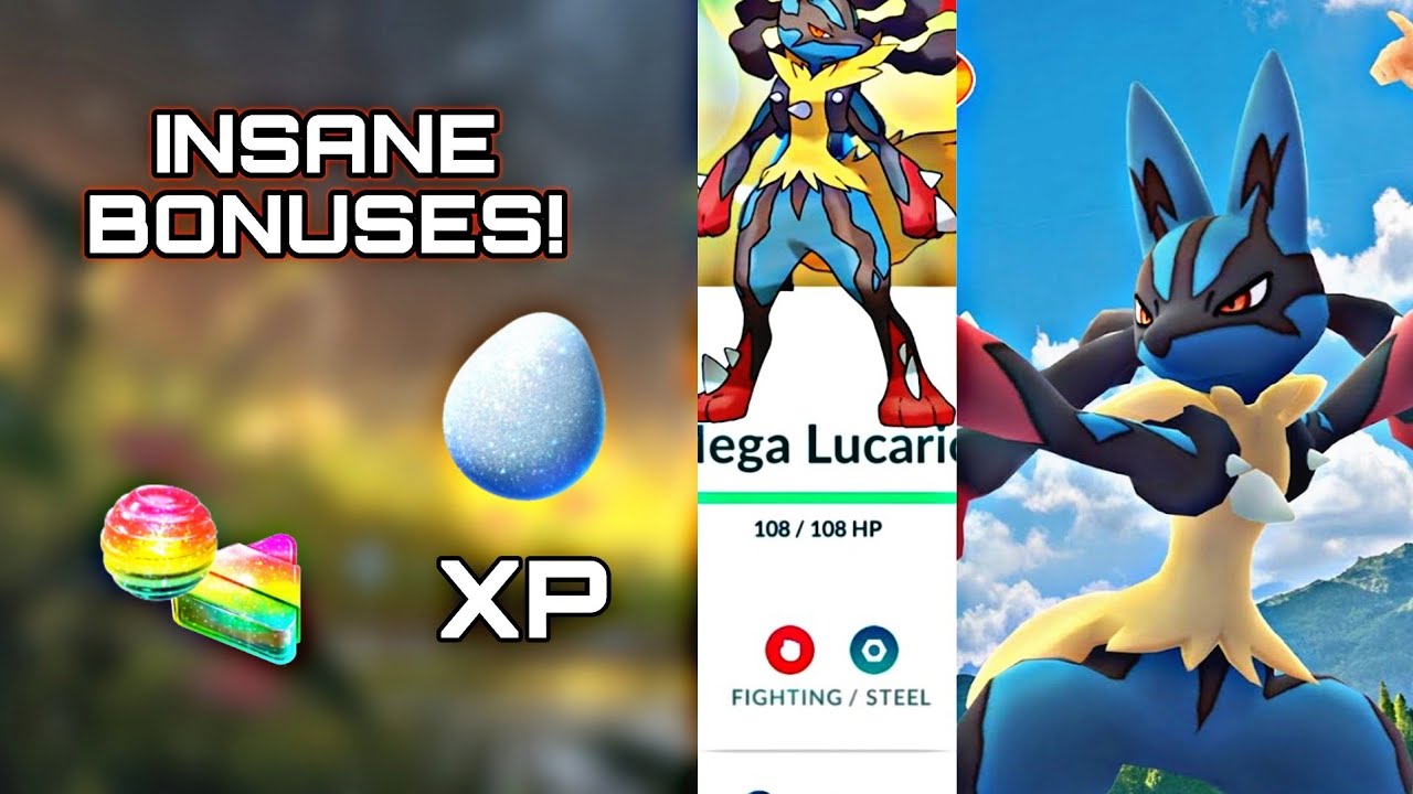 Pokemon Xp Candy DONT MISS MEGA LUCARIO RAID DAY IN POKÉMON GO (MASSIVE XP & XL CANDY ...
