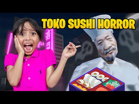 LEIKA PUNYA TOKO SUSHI PALING MEWAH TAPI KOK ??? 😱😰MIDNIGHT SUSHI HORROR [ROBLOX INDONESIA]
