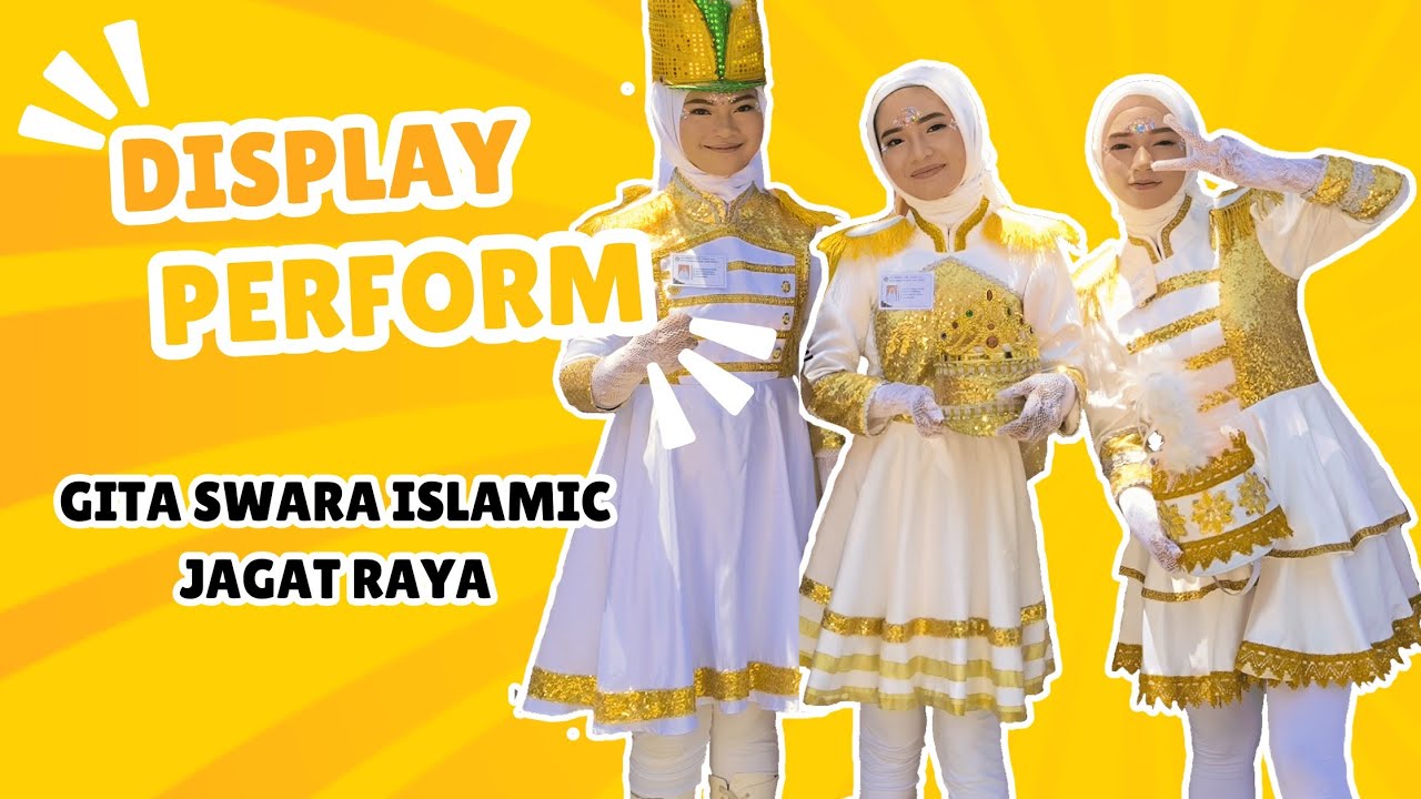 Display Perfom Tim MB Gita Swara Islamic Jagat Raya In HMF 2024