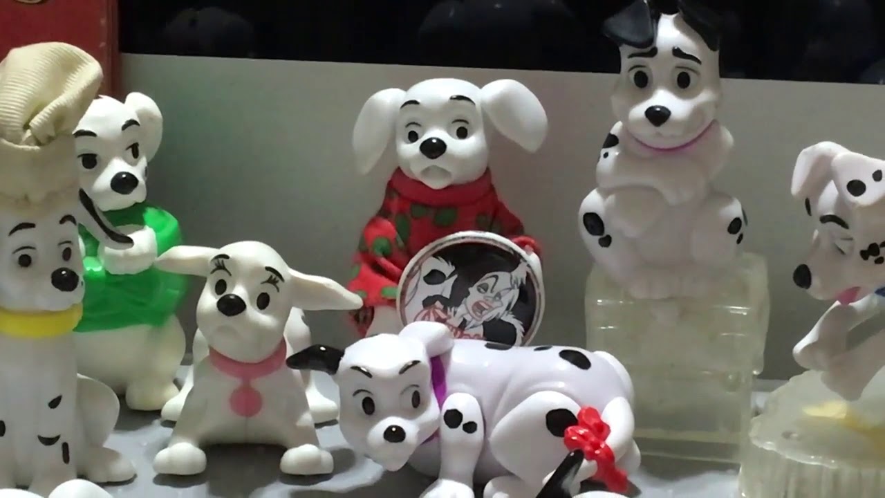 101 Dalmatians McDonald's figures from the live action movies
