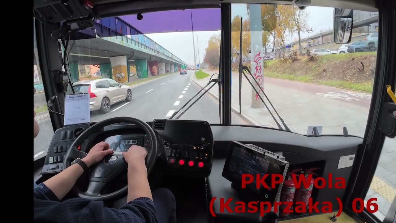 Przejazd Linią 186 Mza Warszawa Banacha - Nowodwory (Trasa Zmieniona)