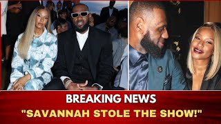 Savannah James Stuns in NYC While LeBron Misses the Met Gala | Fashion, Fame & Family