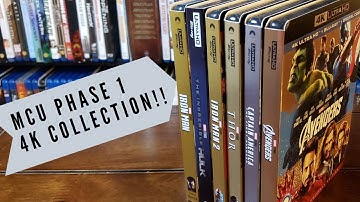 Marvel Phase one 4K Blu-Ray collection and reviews!