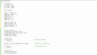 8.1 - 2D Game Sprite Struct in Allegro 5