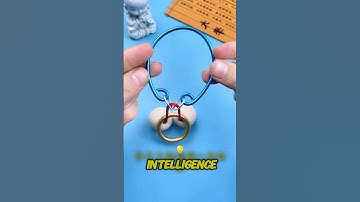 How Can You Remove Gold Ring Just Three Seconds #brainteaser #iq #puzzle #iqtest