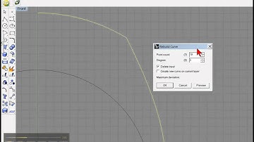 curve degree and fair curves