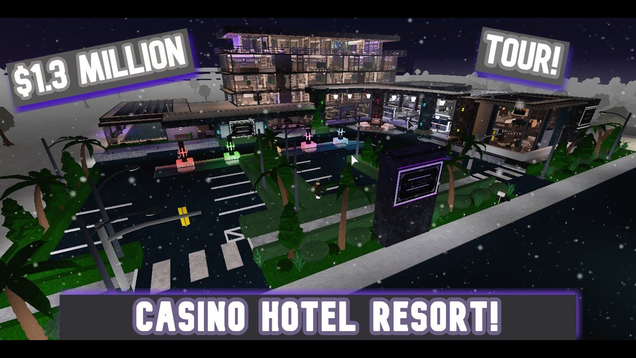 CASINO & HOTEL RESORT TOUR! (1.3 million) Bloxburg Roblox YouTube
