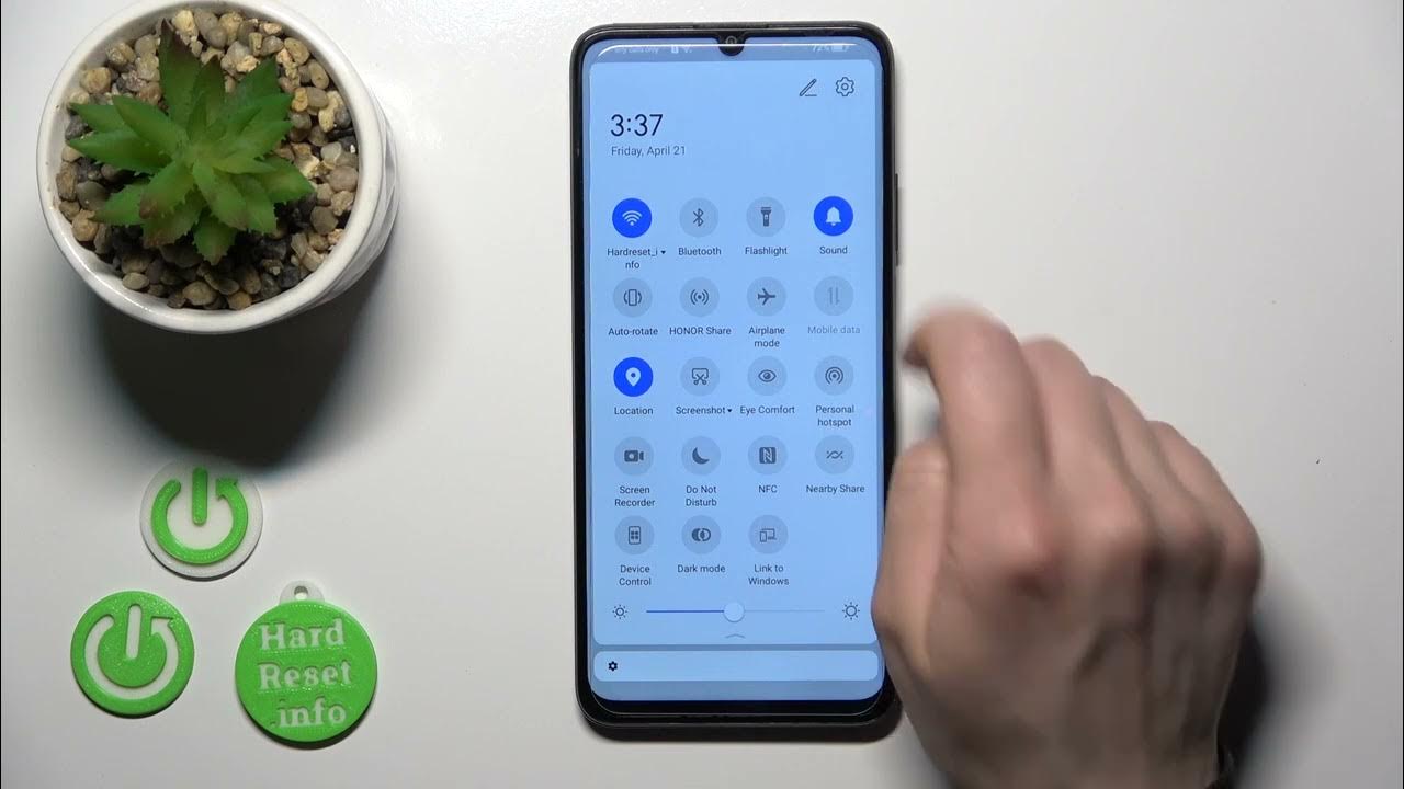 how-to-turn-on-off-silent-mode-on-honor-x7a-sound-and-vibrations