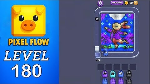 Pixel Flow Level 180 Walkthrough