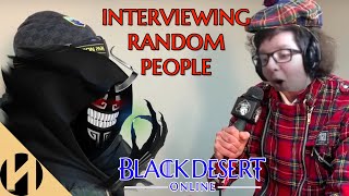 Interviewing random people in the streets of BDO