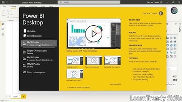 Get Data in Power BI Desktop | Microsoft Power BI Essential Training 2024