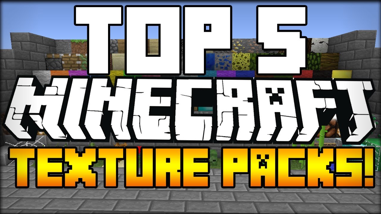 Top 5 Minecraft Texture Packs Resource Packs Minecraft 1 8 Minecraft 1 7 10 14 Youtube