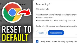 How To Reset Google Chrome To Default Settings | Easy Step-by-Step Guide (2024)