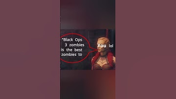 Bo3 zombies was perfect...