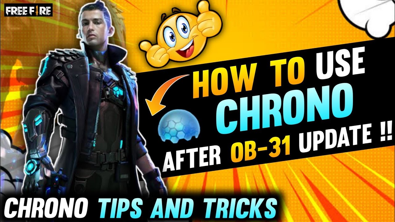 HOW TO USE CHRONO AFTER OB-31 UPDATE ??🔥|| BEST USE OF CHRONO AFTER UPDATE || CHRONO TIPS AND TRICKS