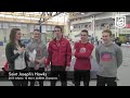 2015 Atlantic 10 Men's 4x800m Champions - Saint Joseph's Hawks