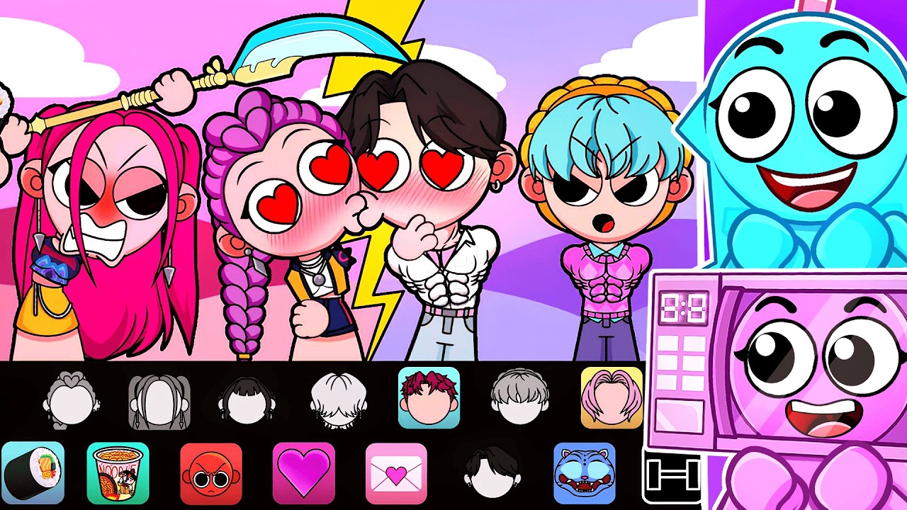 KPOP JOINED SPRUNKI…??