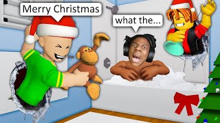 Special Christmas Gift Roblox Brookhaven Rp - Funny Moments