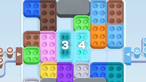 Coffee Rush Block Jam Level 59 60 Game Walkthrough Solution