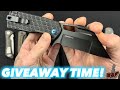 GIVEAWAY AND FIRST IMPRESSIONS ON SOME NEW KNIVES IN FOR SHARPENING!
