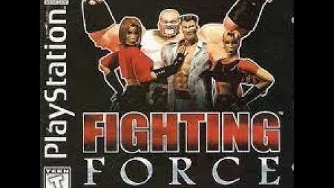 Fighting Force [PS1] Longplay - Hawk Playthrough