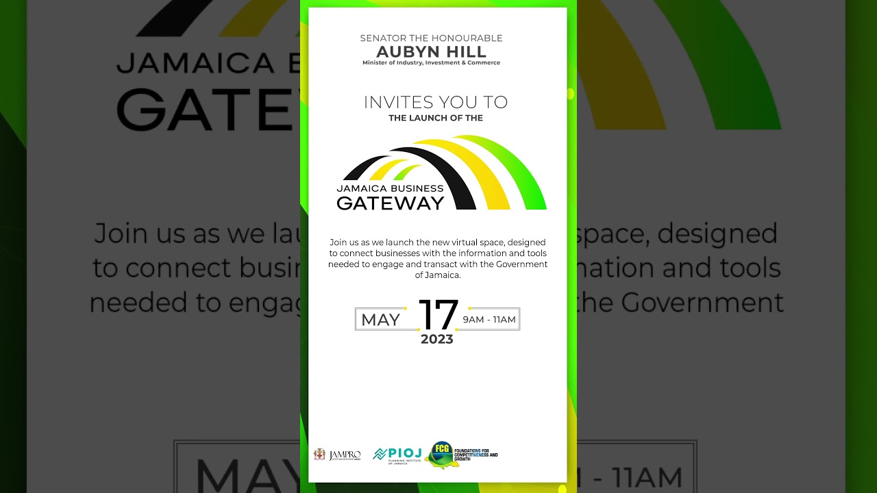 Behind the Scenes: Developing an Animated Invitation for Jamaica Business Gateway 🌴📈