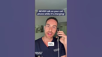 NEVER Talk On Your Cell Phone While It Is Charging - Protect Your Brain! #emfexposure