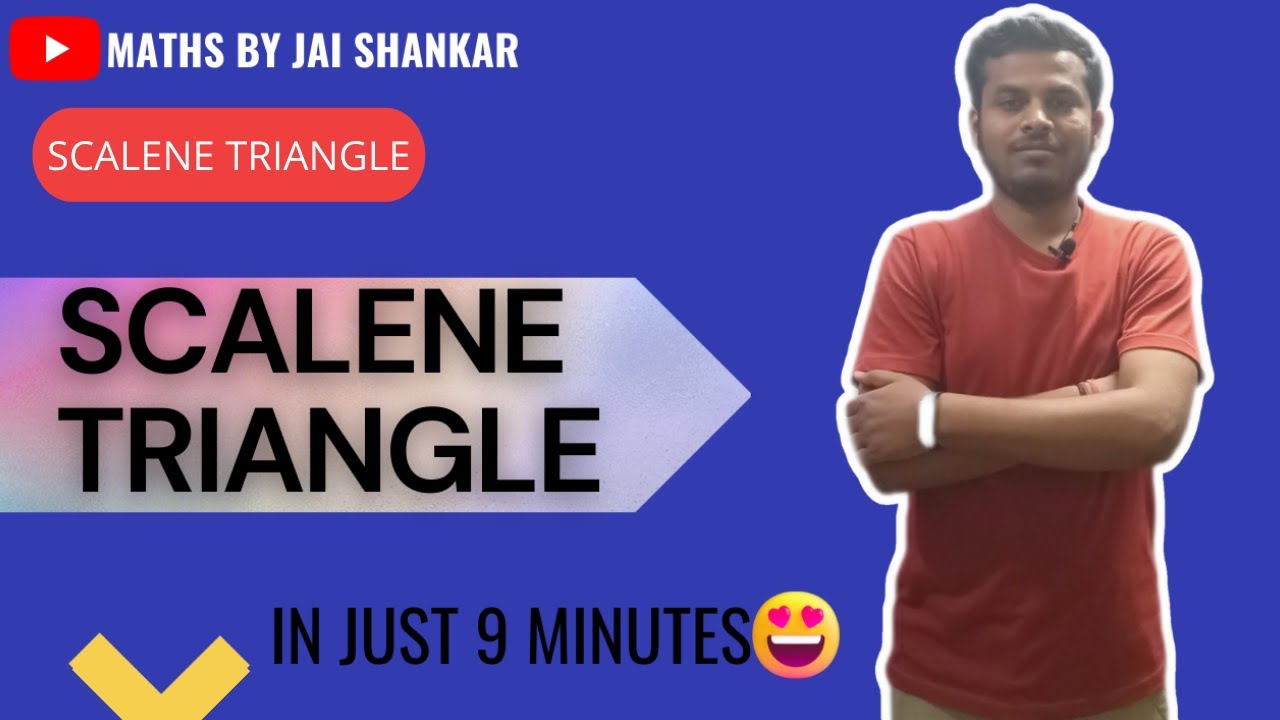 Area of Scalene Triangle (full concept in 10 minutes) - YouTube